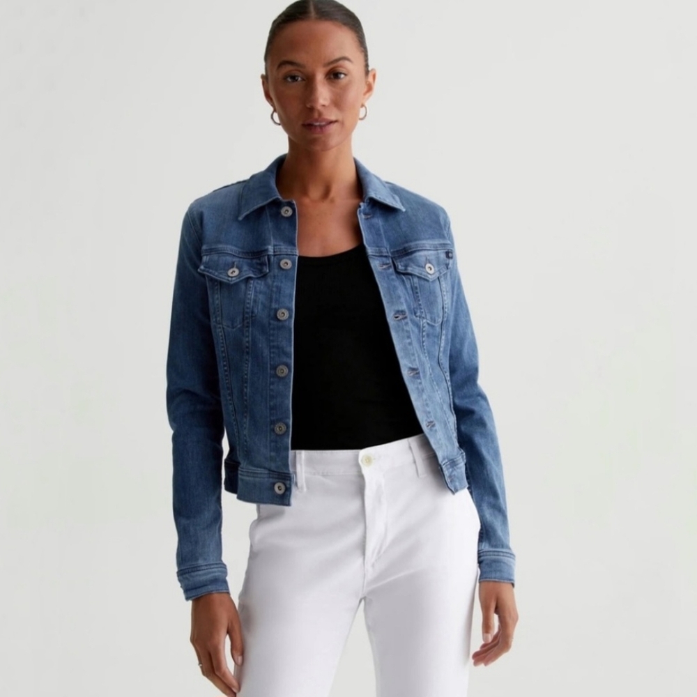 Adriano Goldschmied AG The Robyn Slim Jean Denim Jacket‎ Small